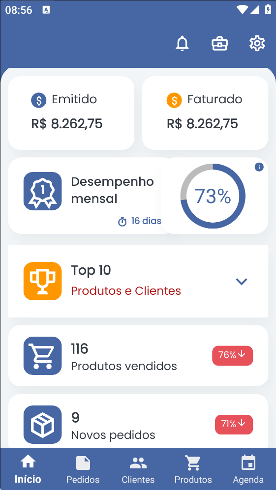 Tela Inicial